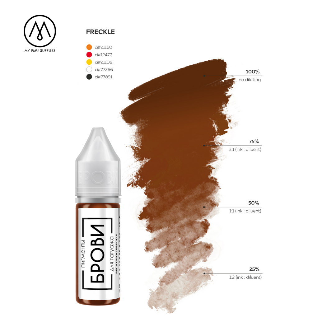 Brovi Freckle Eyebrow Pigment