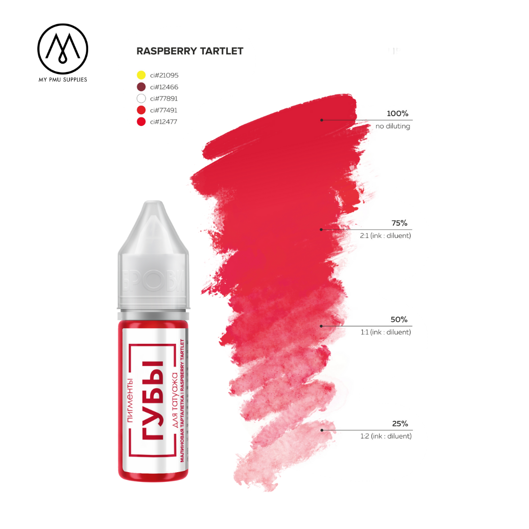 Brovi Raspberry Tartlet Lip Pigment